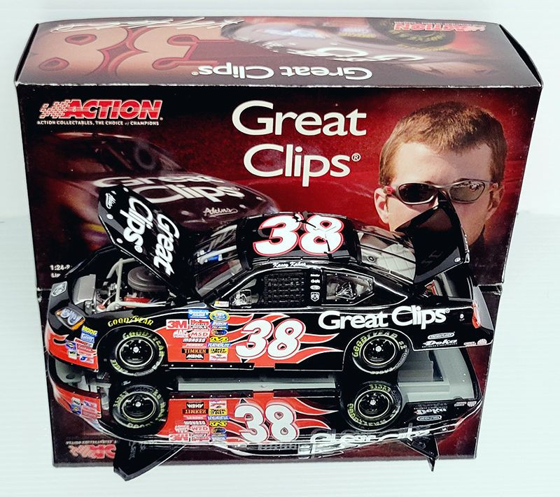 KASEY KAHNE 2005 GREAT CLIPS BUSCH CAR 1/24 ACTION