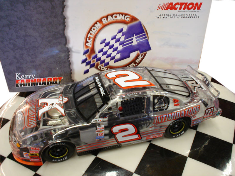 KERRY EARNHARDT 2001 KANNAPOLIS INTIMIDATORS CLEAR BODY MONTE