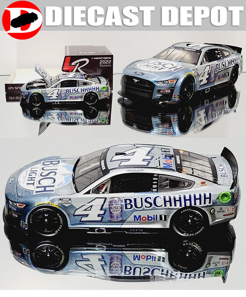 KEVIN HARVICK 2022 BUSCH LIGHT #4 NEXT GEN MUSTANG 1/24 ACTION