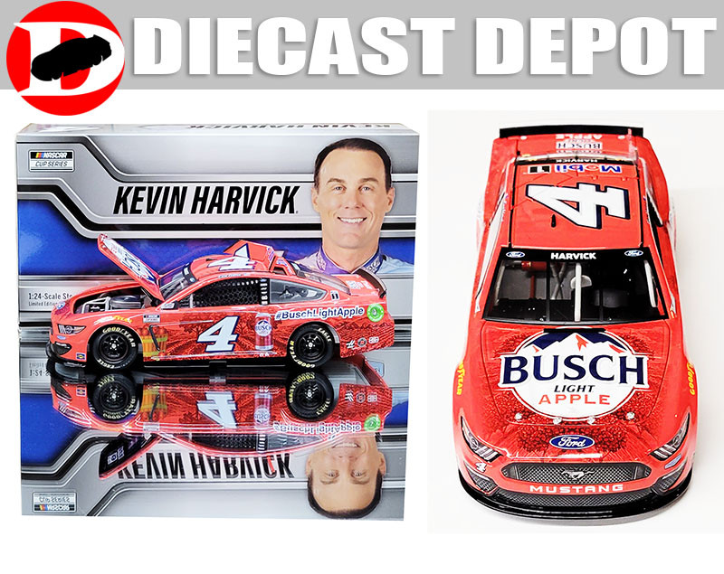 KEVIN HARVICK 2021 BUSCH LIGHT APPLE 1/24 ACTION COLLECTOR SERIES
