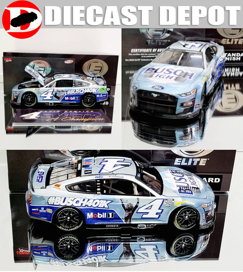 Buschミニカー Ross Chastain Autographed 2024 Busch Light Farmers 1:64 Nascar Diecast