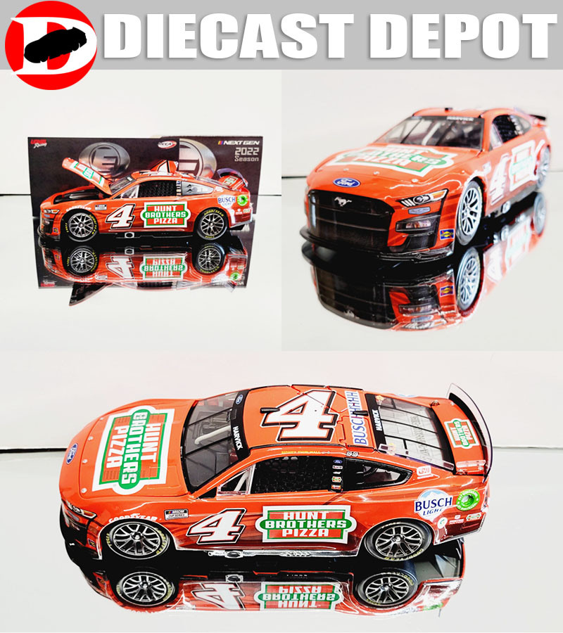 KEVIN HARVICK 2022 HUNT BROTHERS RED #4 NEXT GEN MUSTANG 1/24