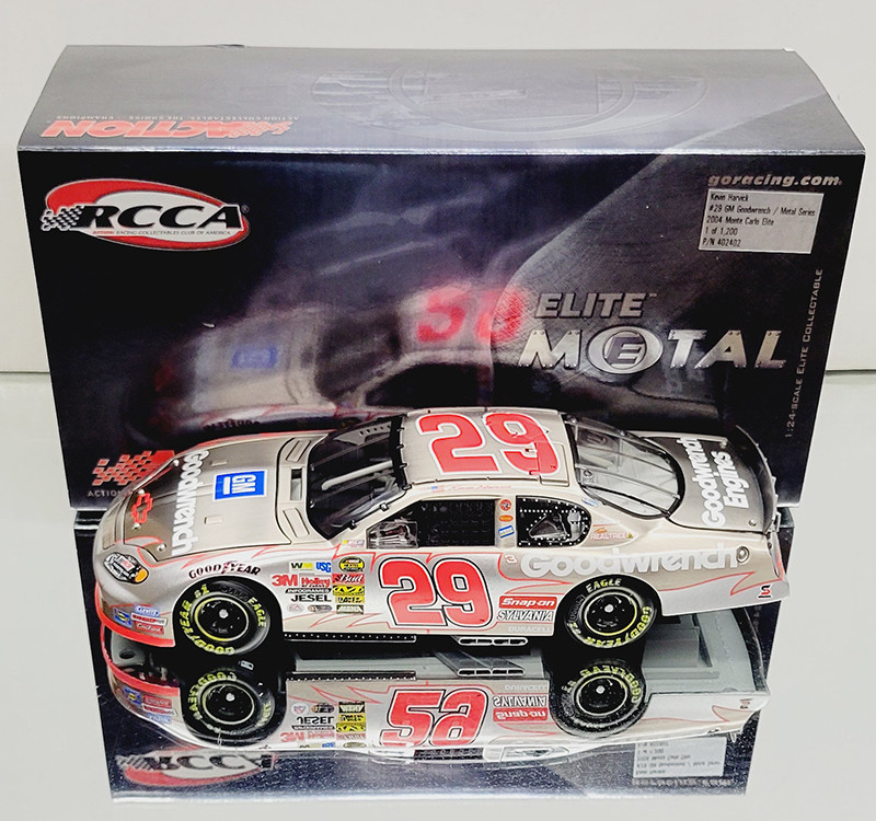 KEVIN HARVICK 2004 GOODWRENCH METAL 1/24 RCCA ELITE DIECAST