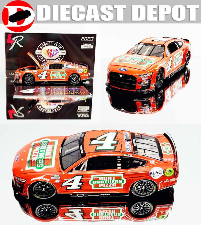KEVIN HARVICK 2023 HUNT BROTHERS RED #4 MUSTANG 1/24 ARC DIECAST