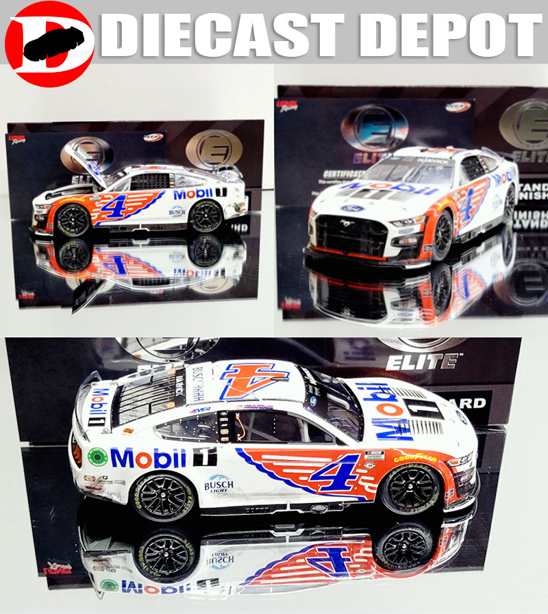 KEVIN HARVICK 2023 FINAL INDY RACED VERSION MOBIL 1 WINGS #4