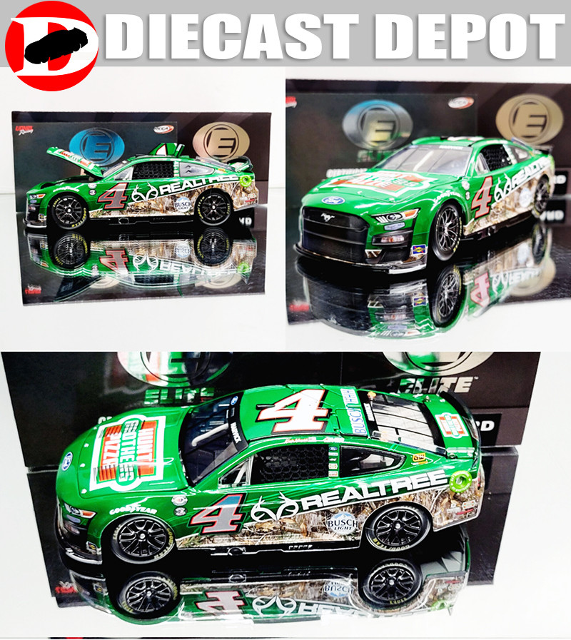 KEVIN HARVICK 2023 REALTREE GREEN/ HUNT BROTHERS PIZZA 1/24 ELITE