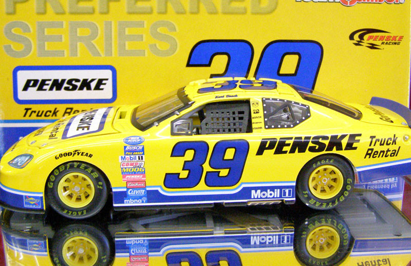 KURT BUSCH 2006 PENSKE TRUCK RENTAL 1/24 TEAM CALIBER PREFERRED