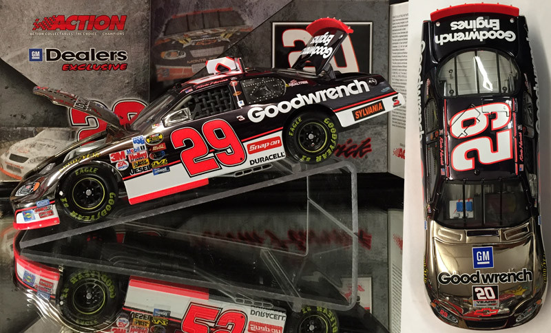 KEVIN HARVICK 2005 DAYTONA SPECIAL COLOR CHROME 1/24 ACTION
