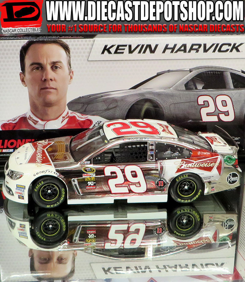 KEVIN HARVICK 2013 NICKEL BUDWEISER (1 OF 144 MADE) 1/24 ACTION .