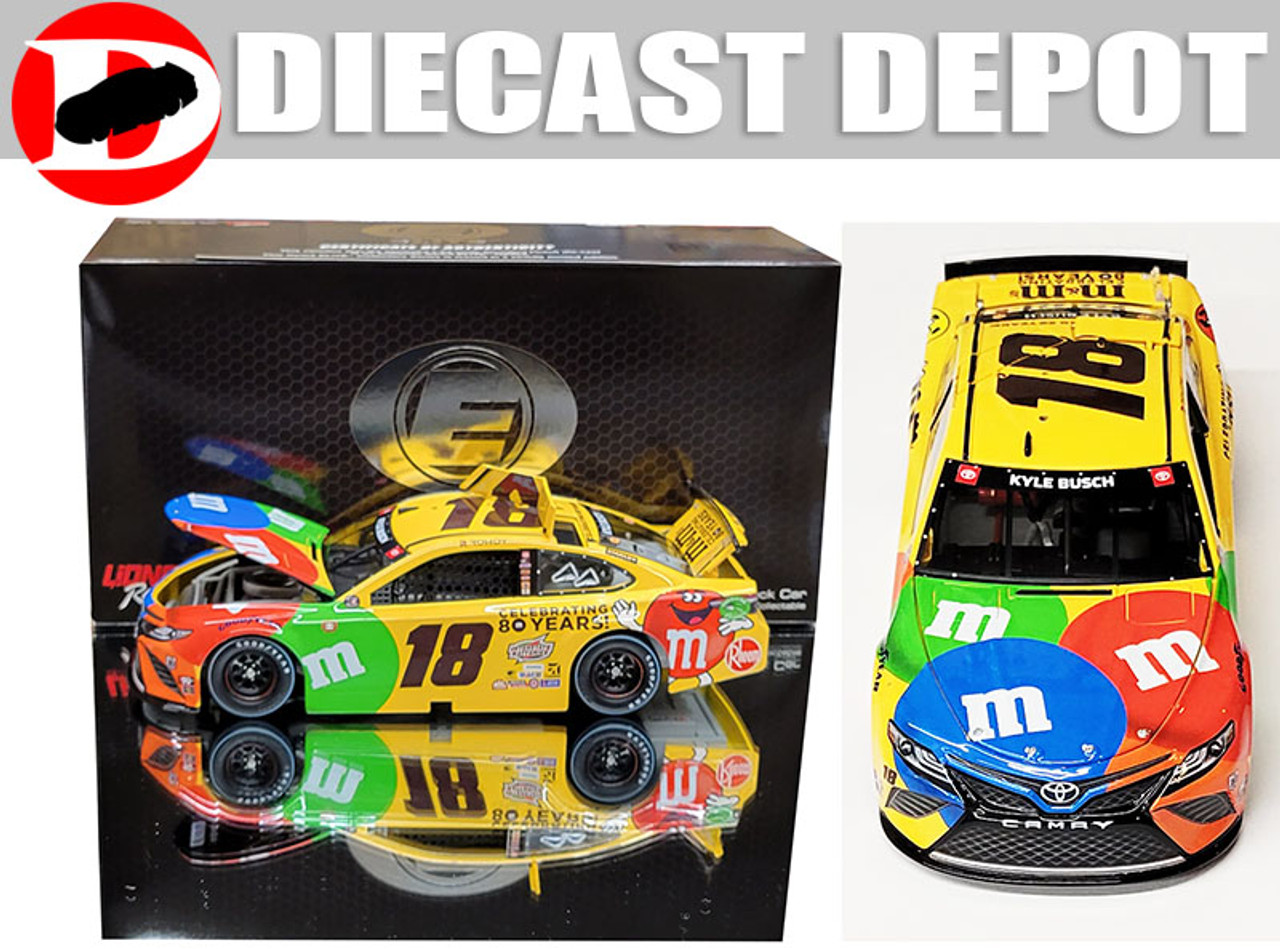 KYLE BUSCH 2021 DARLINGTON M&M'S 80TH ANNIVERSARY RETRO