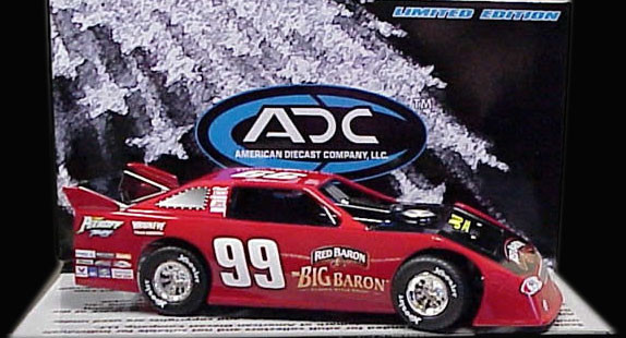 KEN SCHRADER 2006 RED BARON DIRT LATE MODEL CAR 1/24 ADC