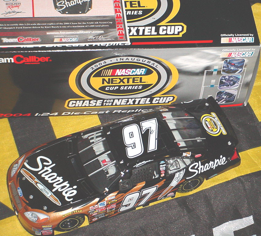 KURT BUSCH 2004 SHARPIE CHASE FOR THE CUP 1/24 TC PREFERRED