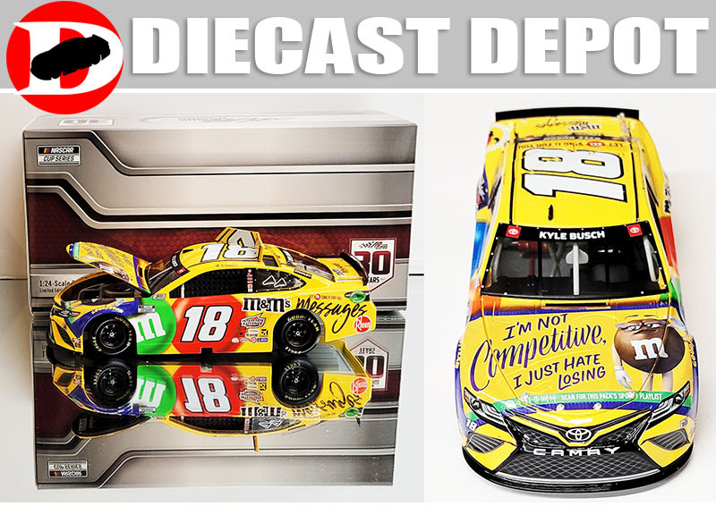 KYLE BUSCH 2021 M&M'S MESSAGES 