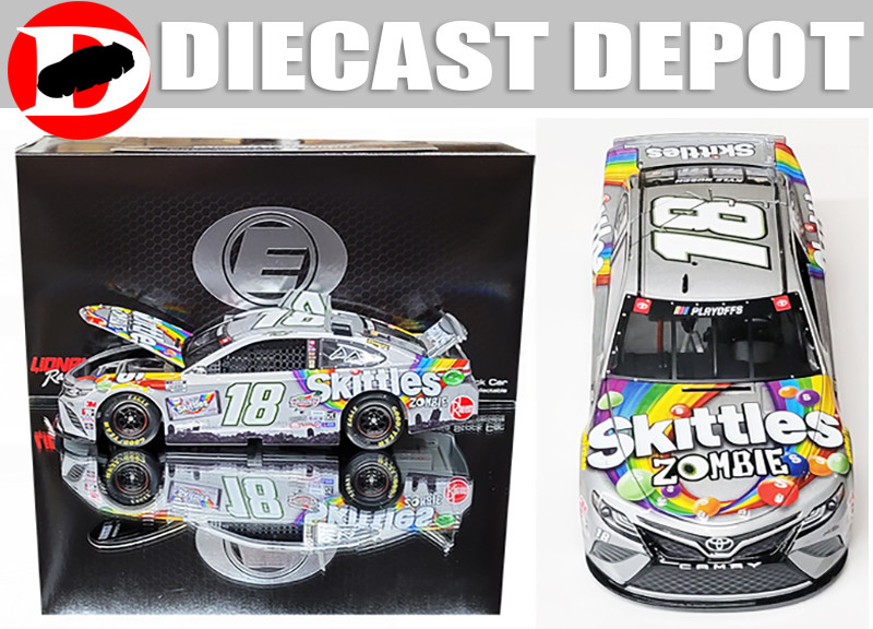 KYLE BUSCH 2020 SKITTLES ZOMBIE #18 CAMRY 1/24 ELITE SERIES
