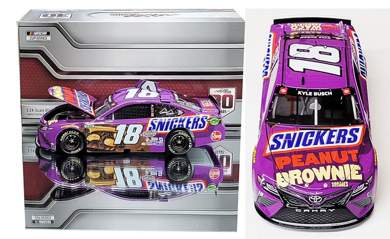 あれっくす出品　5/29 カイル ブッシュ スニッカーズ kyle-busch-2021-snickers-