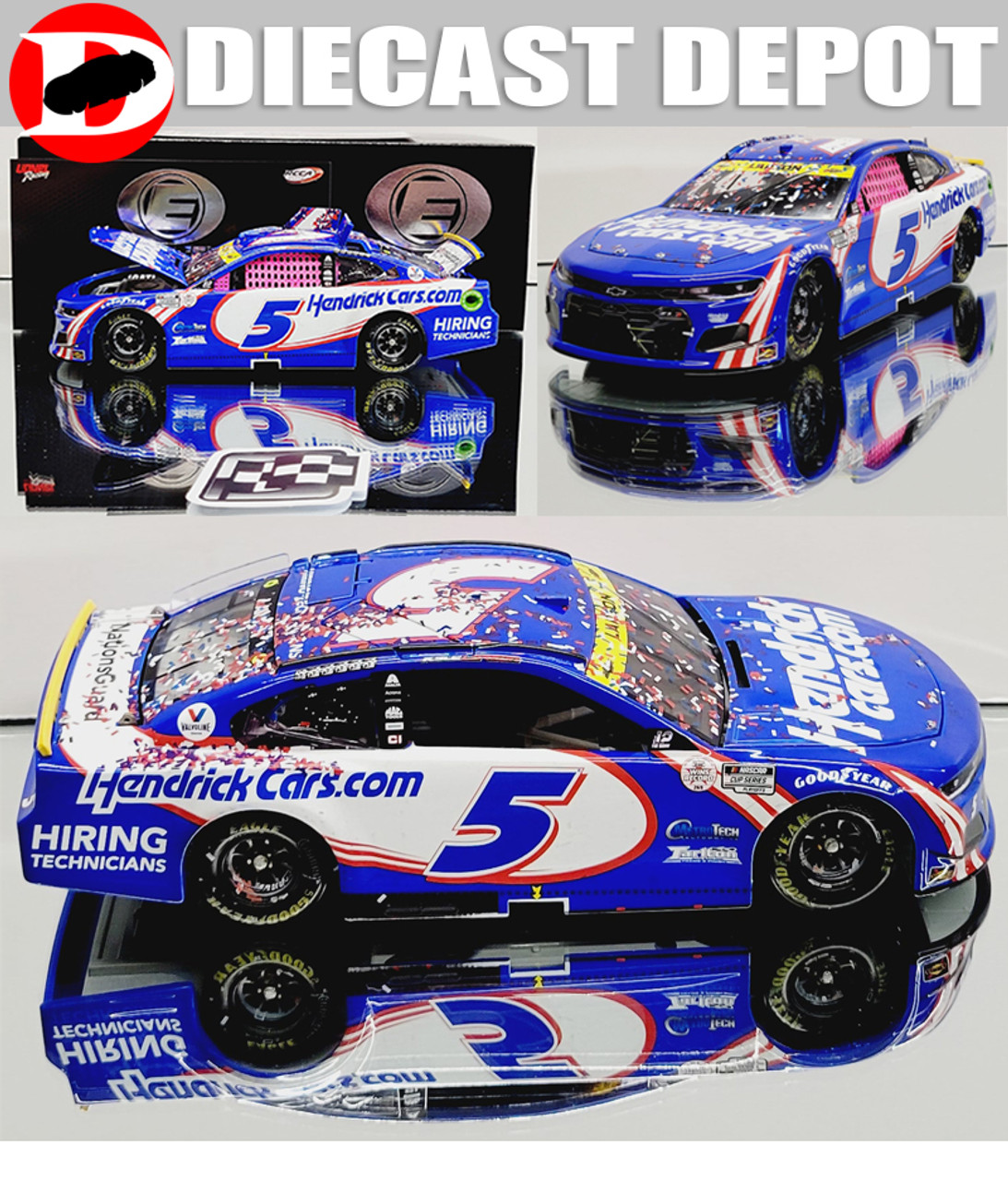 その他 Isaak Schwartz Yellow Star o7r6kf1 KYLE LARSON 2021 CHARLOTTE ROVAL WIN RACED VERSION #5