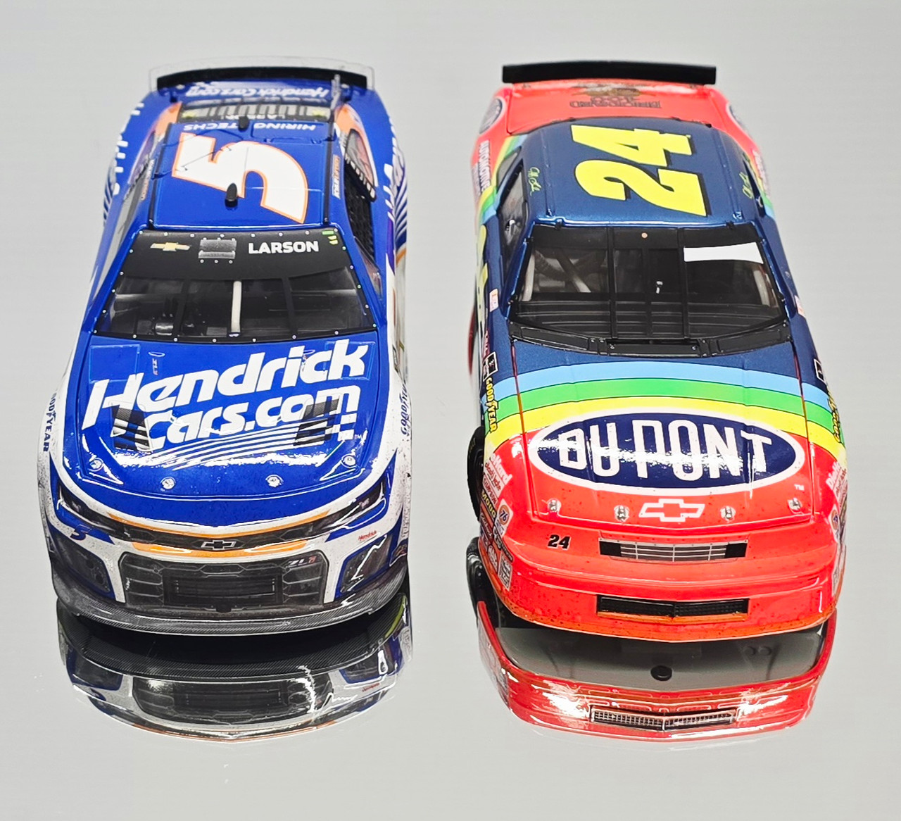 KYLE LARSON & JEFF GORDON HENDRICK MOTORSPORTS 30 YEAR BRICKYARD