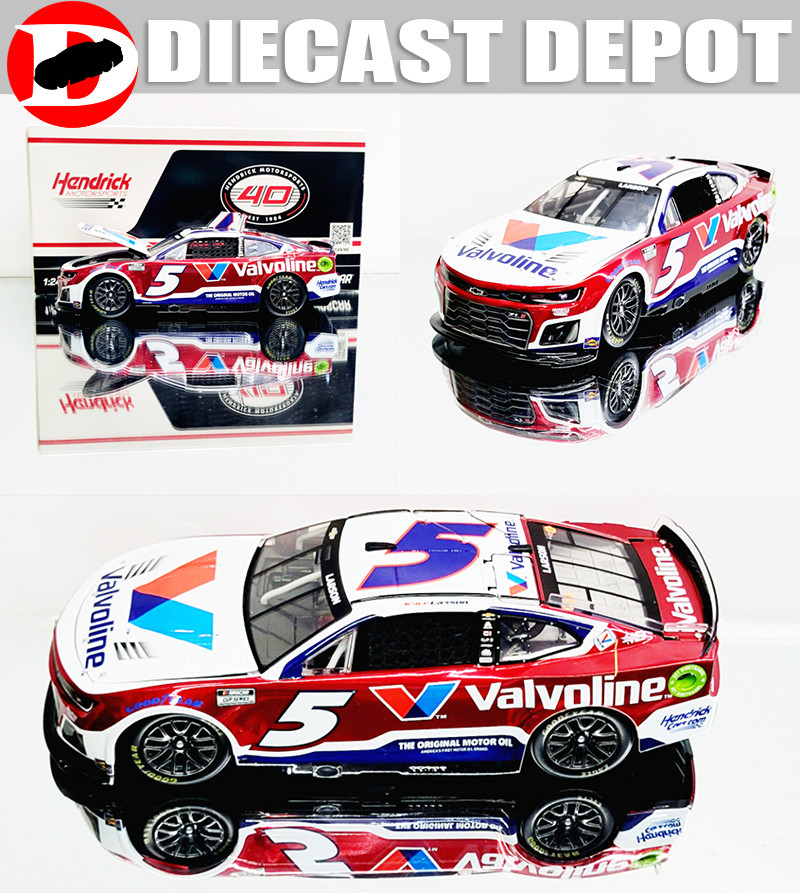 KYLE LARSON 2024 VALVOLINE COLOR CHROME 1/24 ARC DIECAST