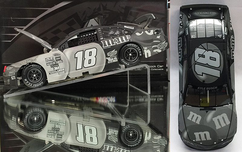 KYLE BUSCH 2013 M&M'S STEALTH 1/24 ACTION (SLIGHTLY DAMAGED BOX)