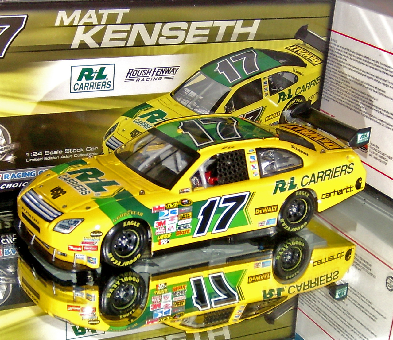 MATT KENSETH 2008 R&L CARRIERS COT 1/24 ACTION