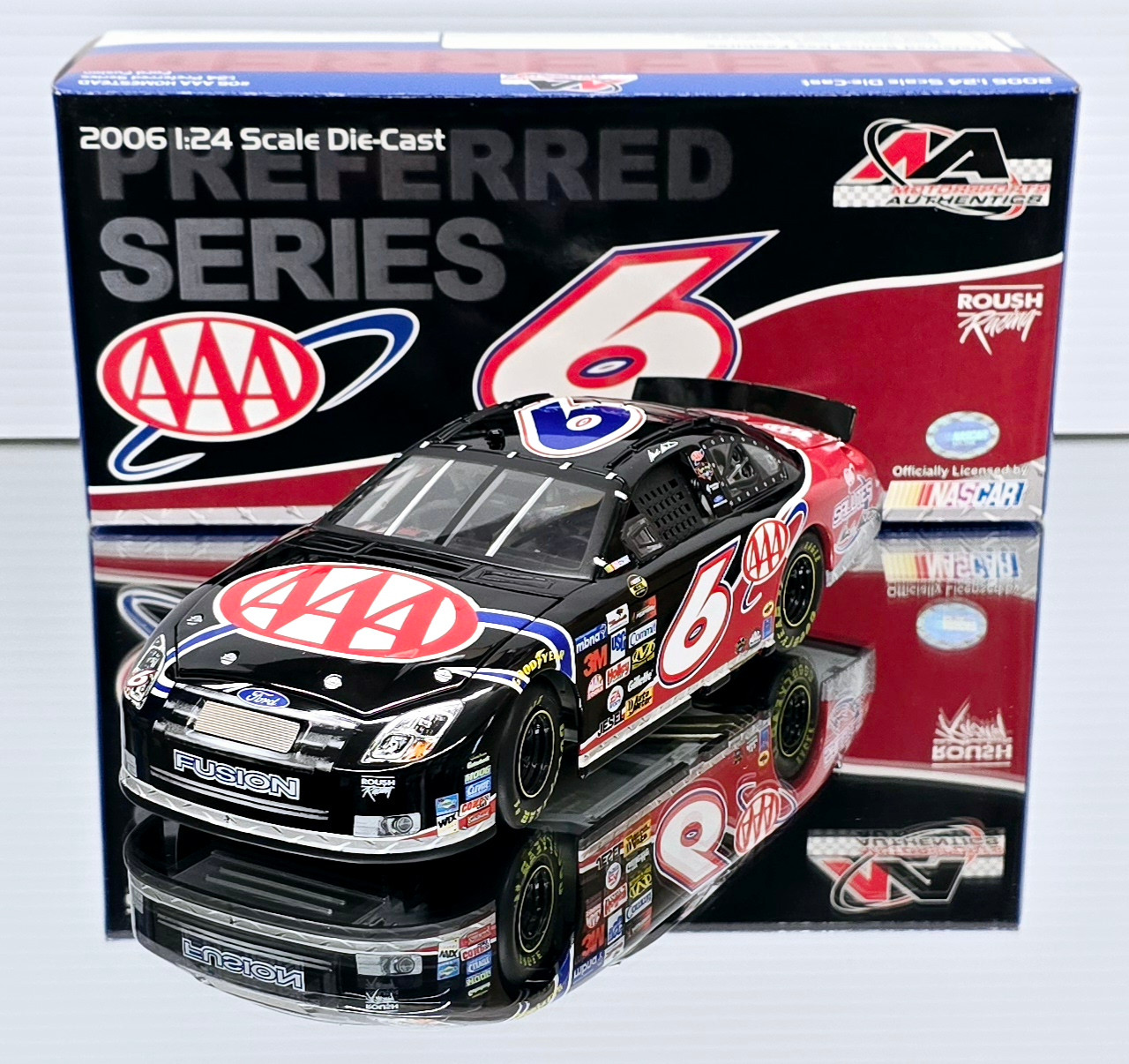 MARK MARTIN 2006 HOMESTEAD LAST ROUSH RIDE 1/24 TEAM CALIBER PREFERRED