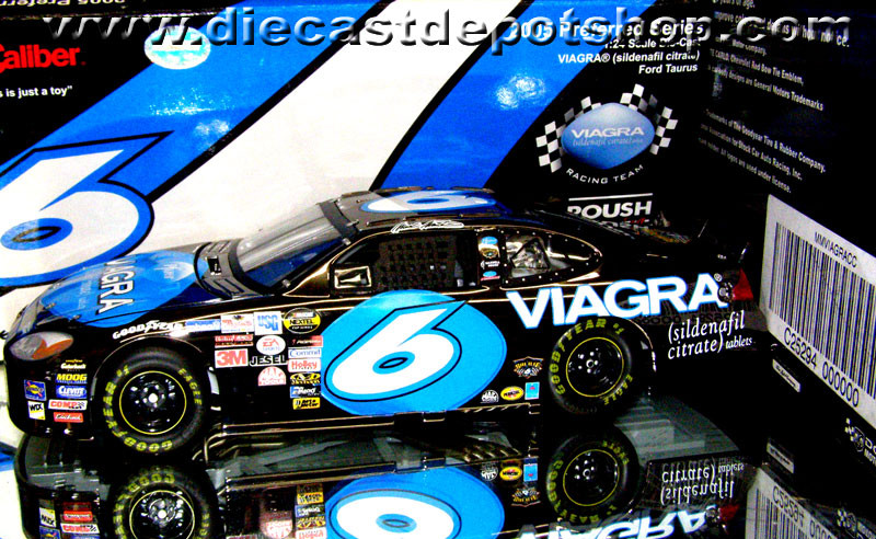 MARK MARTIN 2005 VIAGRA DARK CHROME 1/24 TEAM CALIBER PREFERRED