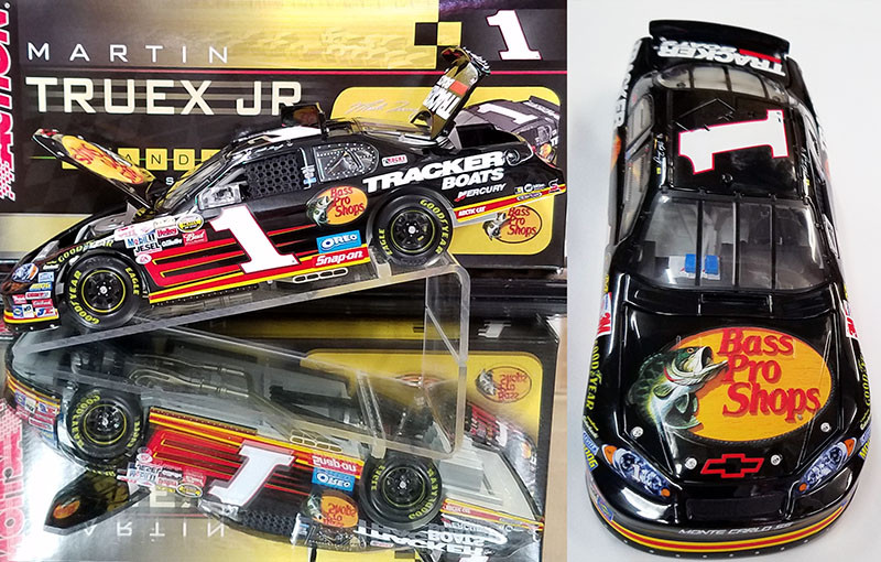 MARTIN TRUEX JR 2006 BASS PRO SHOPS #1 ROOKIE NEXTEL CUP PAINT