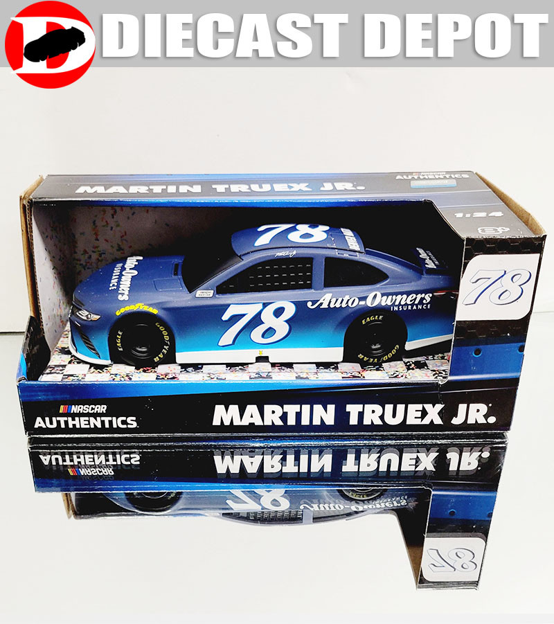 MARTIN TRUEX JR 2018 AUTO OWNERS INSURANCE 1/24 NASCAR AUTHENTICS