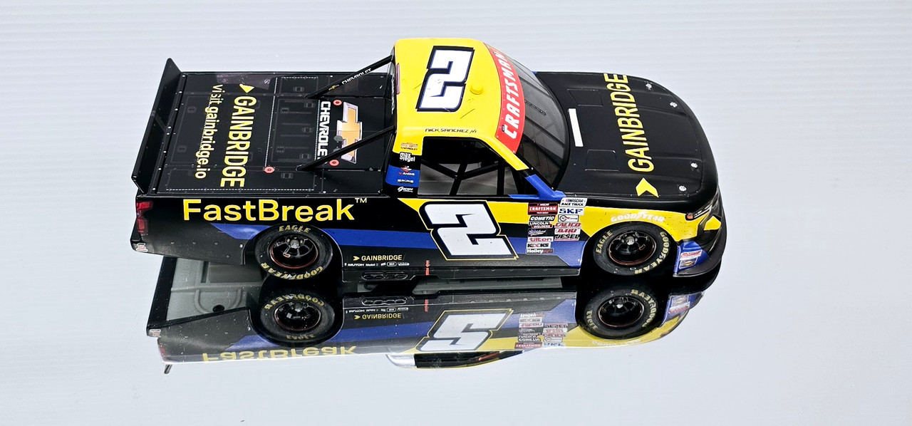 NICK SANCHEZ 2024 DAYTONA FIRST WIN GAINBRIDGE RACED VERSION TRUCK