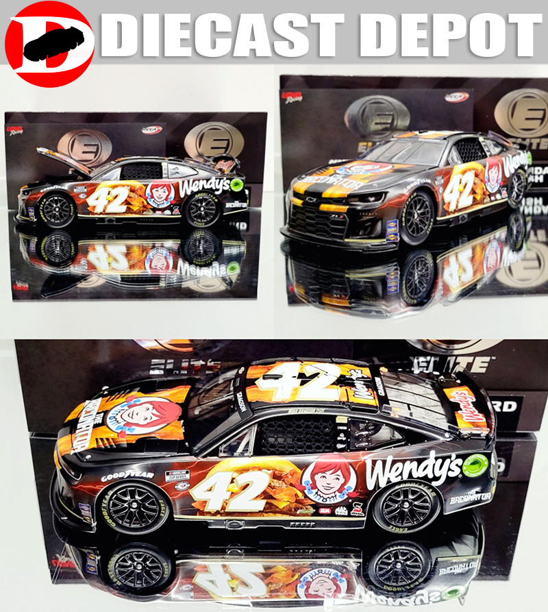 NOAH GRAGSON 2023 WENDY'S BACONATOR #42 CAMARO 1/24 ELITE SERIES