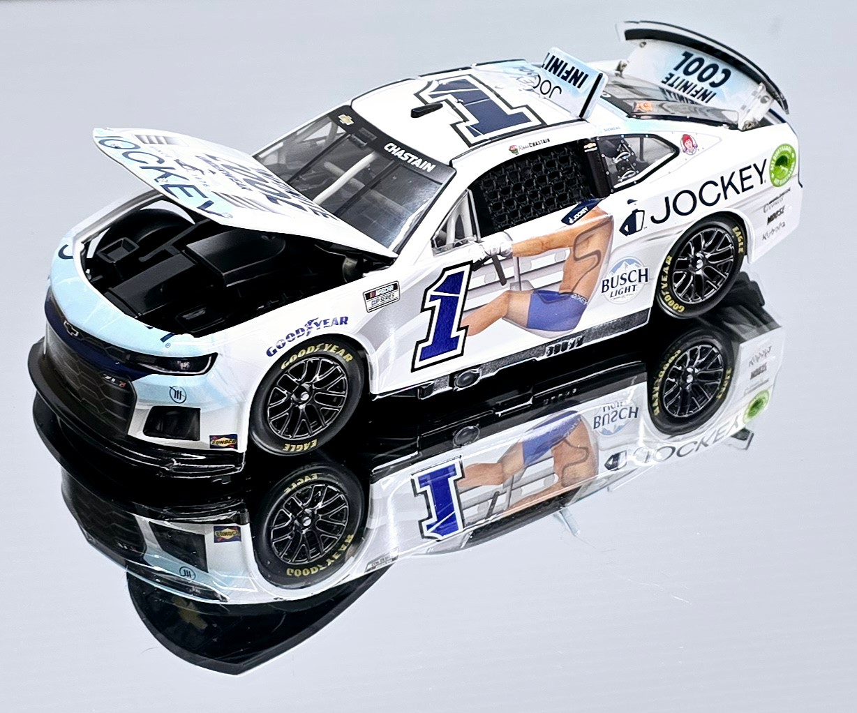 ROSS CHASTAIN 2024 JOCKEY INFINITE COOL 1/24 ELITE DIECAST