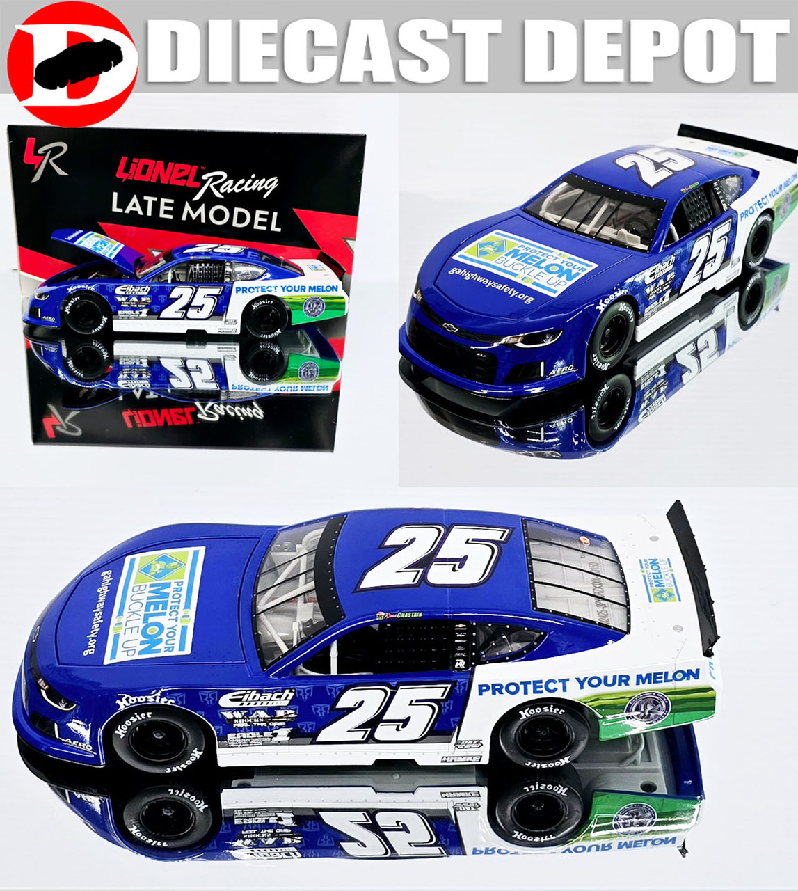 ROSS CHASTAIN 2024 PROTECT YOUR MELON LATE MODEL 1/24 ARC DIECAST