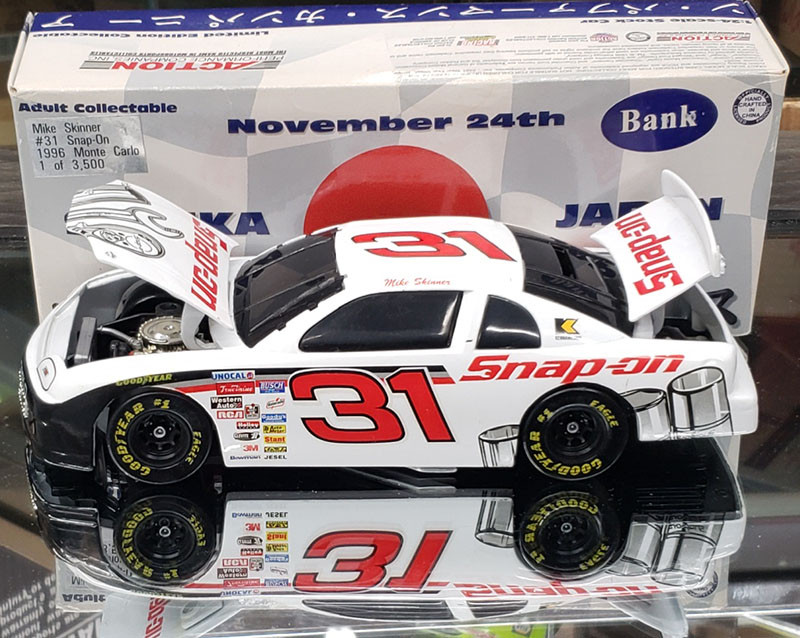 MIKE SKINNER 1996 SNAP-ON SUZUKA, JAPAN SPECIAL 1/24 ACTION BWB