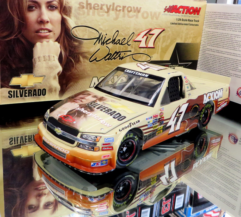 MICHAEL WALTRIP 2004 SHERYL CROW TRUCK 1/24 ACTION