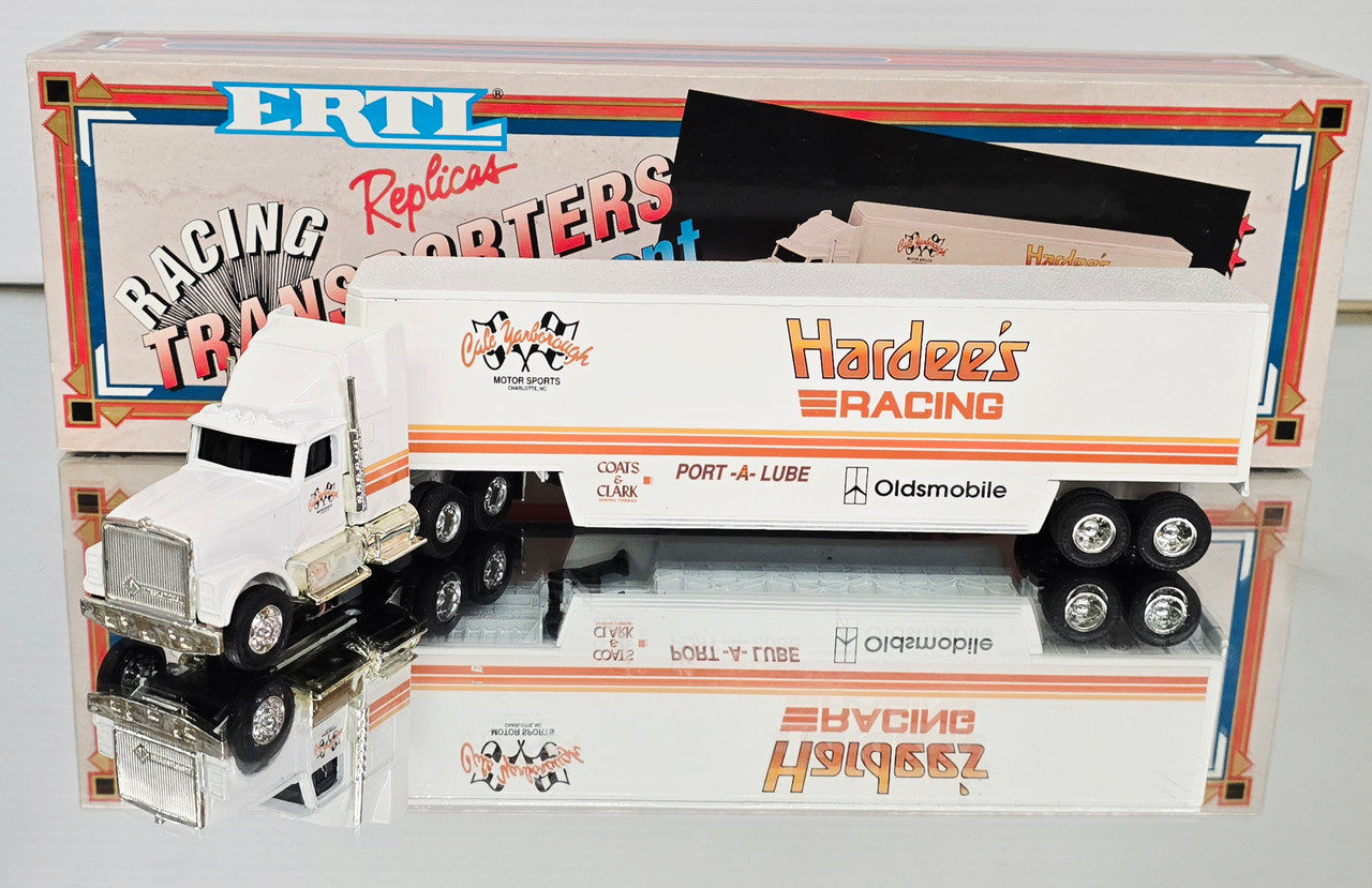 Haulotte H43 TPX ミニカー 1:50 ALAN KULWICKI HOOTERS RACING 1992 HAULER TRANSPORTER 1/64 ERTL
