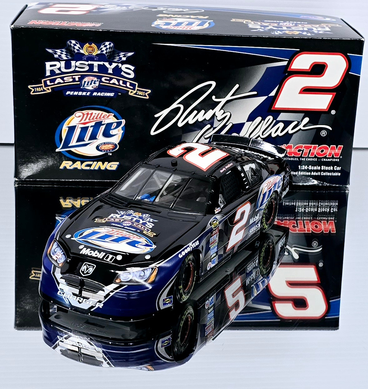 RUSTY WALLACE 2005 BUD SHOOTOUT 'LAST CALL' 1/24 ACTION