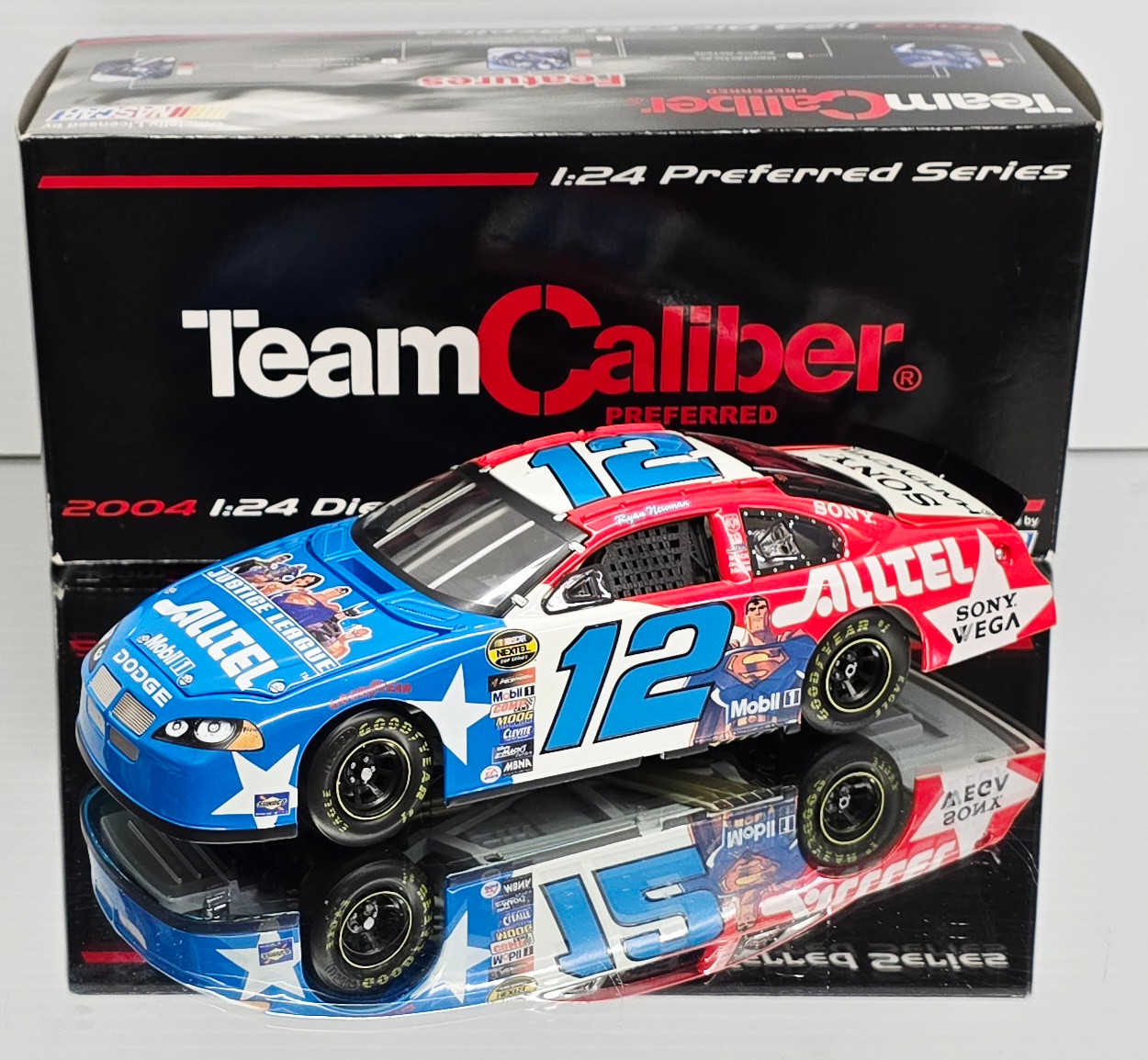 RYAN NEWMAN 2004 JUSTICE LEAGUE HEROES 1/24 TEAM CALIBER PREFERRED