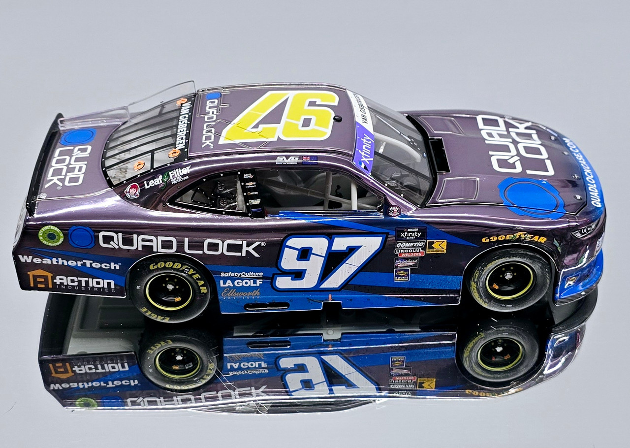 SHANE VAN GISBERGEN 2024 PORTLAND WIN QUAD LOCK RACED VERSION