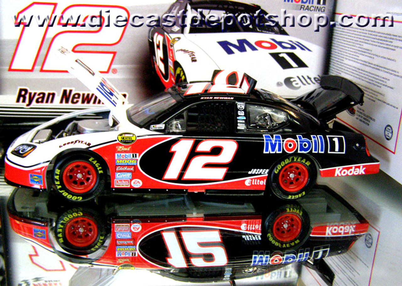 TeamCaliber 1/24 ライアン・ニューマン ペンスケレーシングカー RYAN NEWMAN 2007 MOBIL ONE 1/24 MOTORSPORTS AUTHENTICS