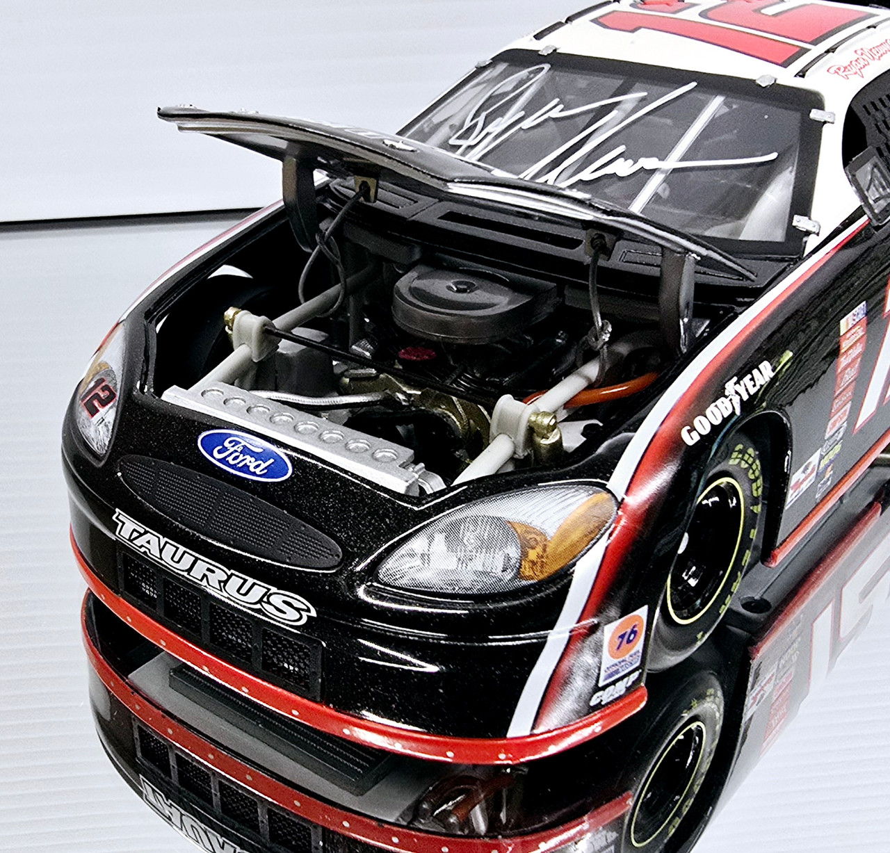 AUTOGRAPHED RYAN NEWMAN 2002 SONY WEGA 1/24 TEAM CALIBER OWNER'S