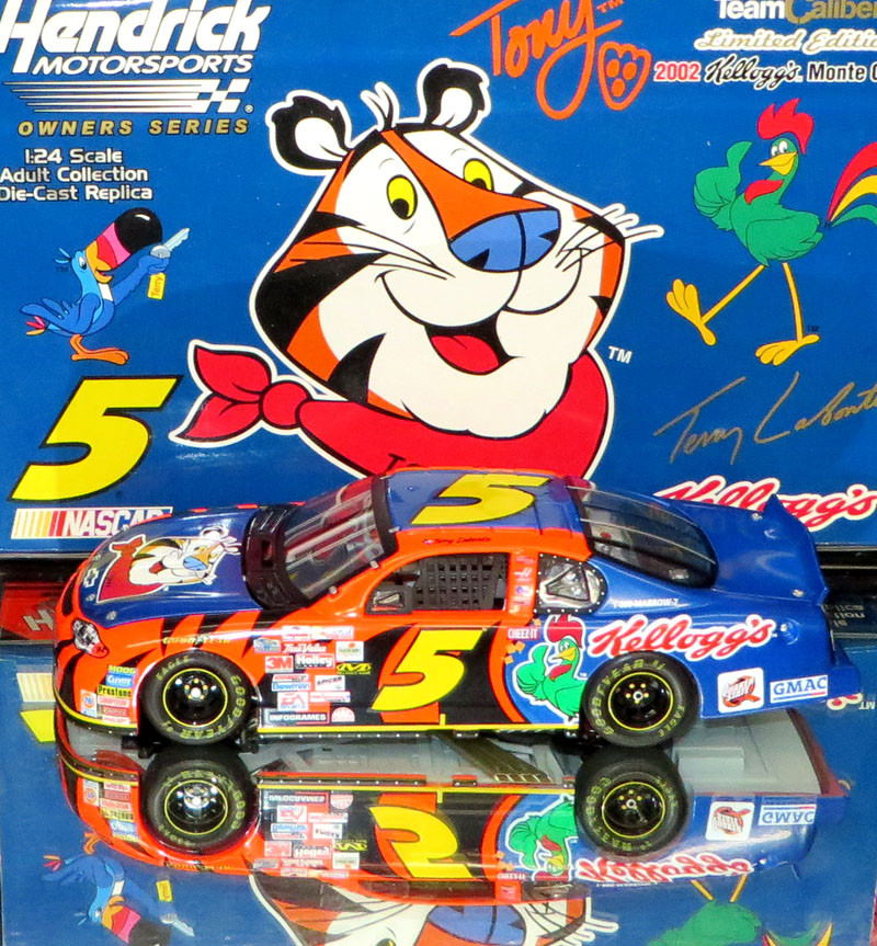 TERRY LABONTE 2002 KELLOGG'S MONTE CARLO 1/24 TEAM CALIBER OWNER'S