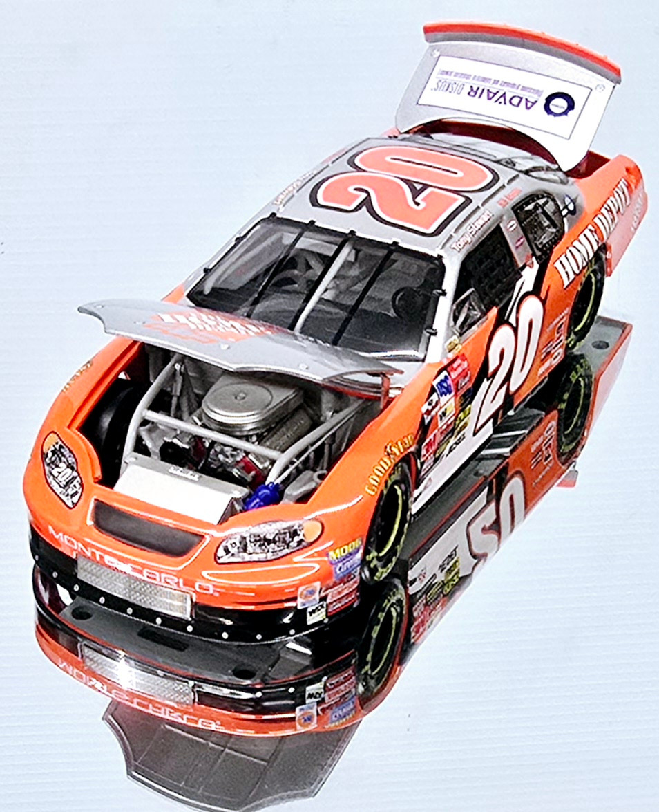 TONY STEWART VICTORY LAP #20 MONTE CARLO 1/24 ACTION DIECAST