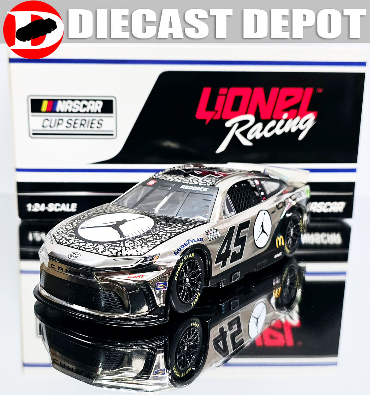 TYLER REDDICK 2024 JORDAN BRAND WHITE COLOR CHROME 1/24 ARC DIECAST