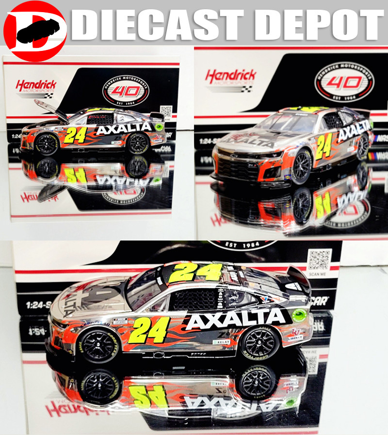 WILLIAM BYRON 2024 AXALTA COLOR CHROME 1/24 ARC DIECAST