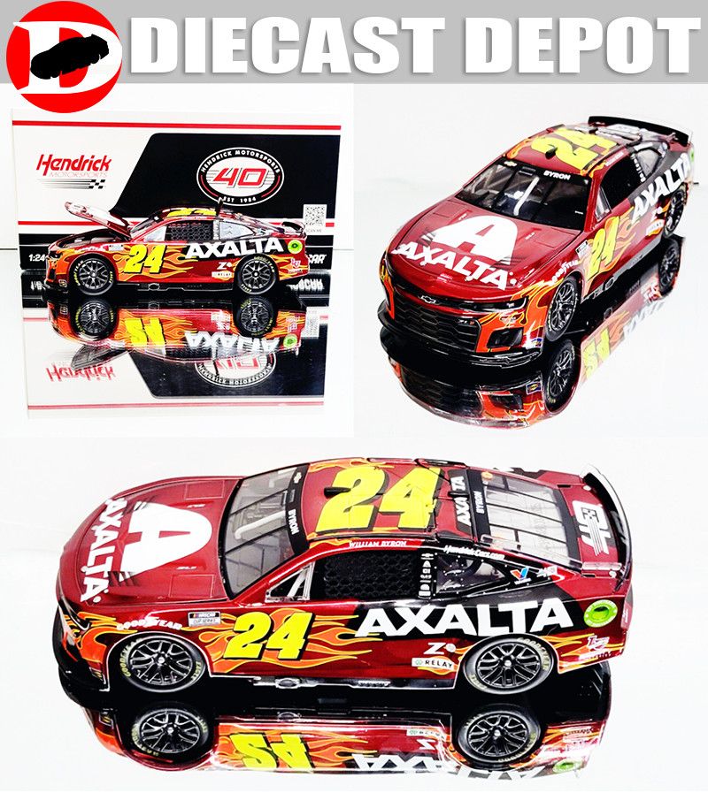 WILLIAM BYRON 2024 HMS 40TH ANNIVERSARY AXALTA COLOR CHROME 1/24