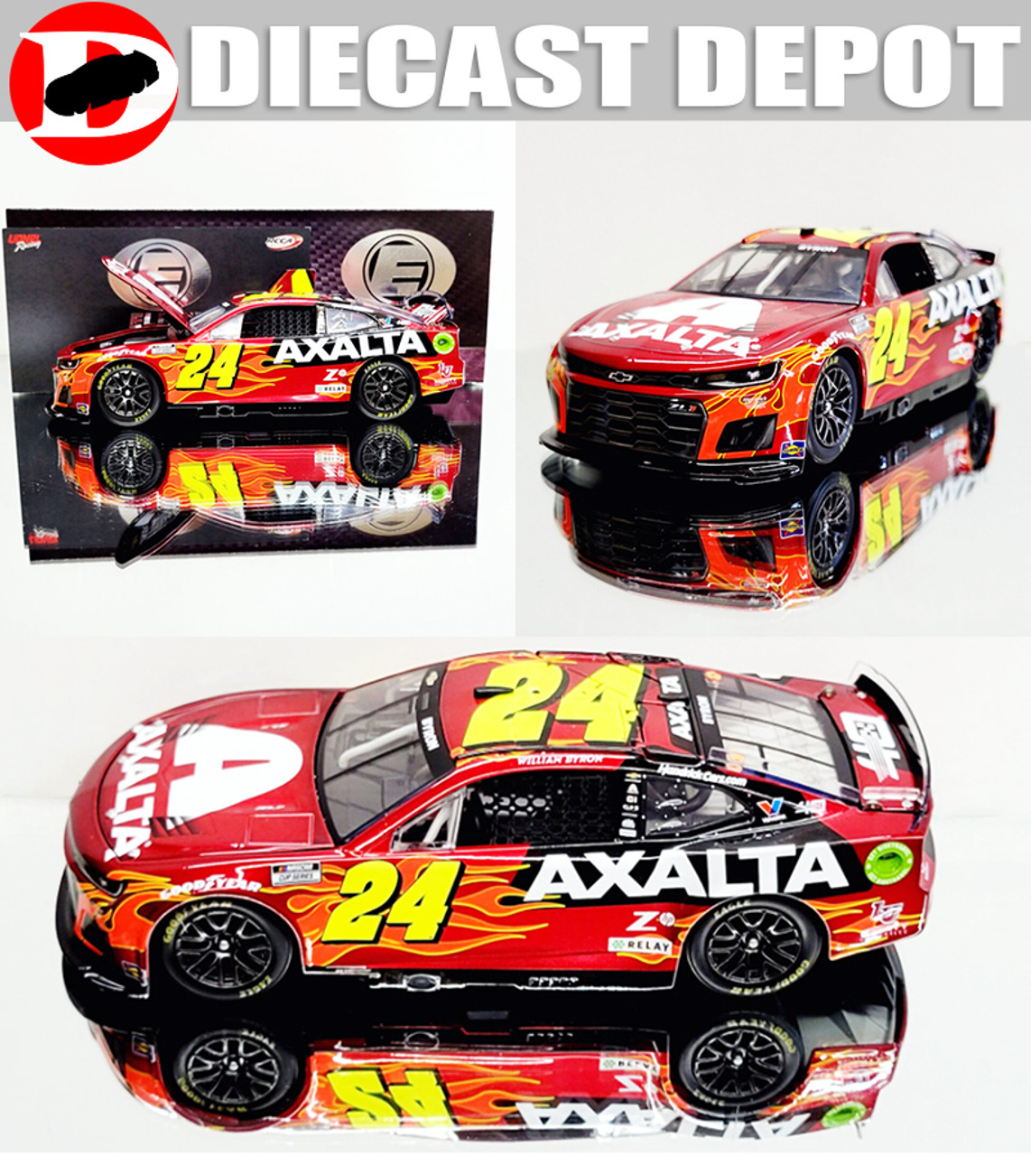 WILLIAM BYRON 2024 HMS 40TH ANNIVERSARY AXALTA 1/24 ELITE