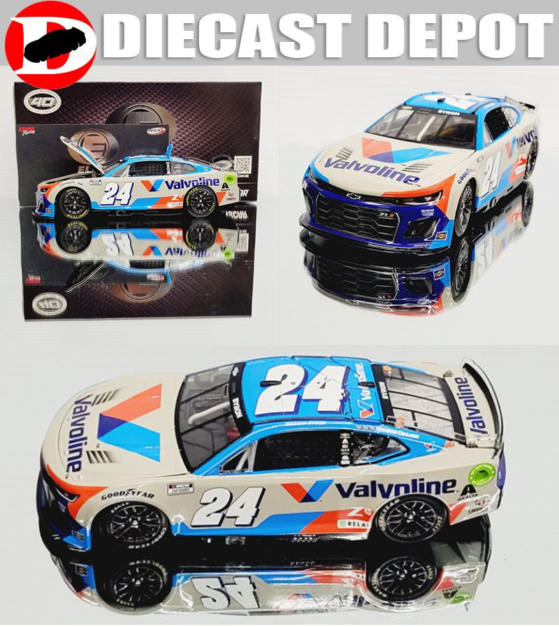 WILLIAM BYRON 2024 VALVOLINE 1/24 ELITE DIECAST