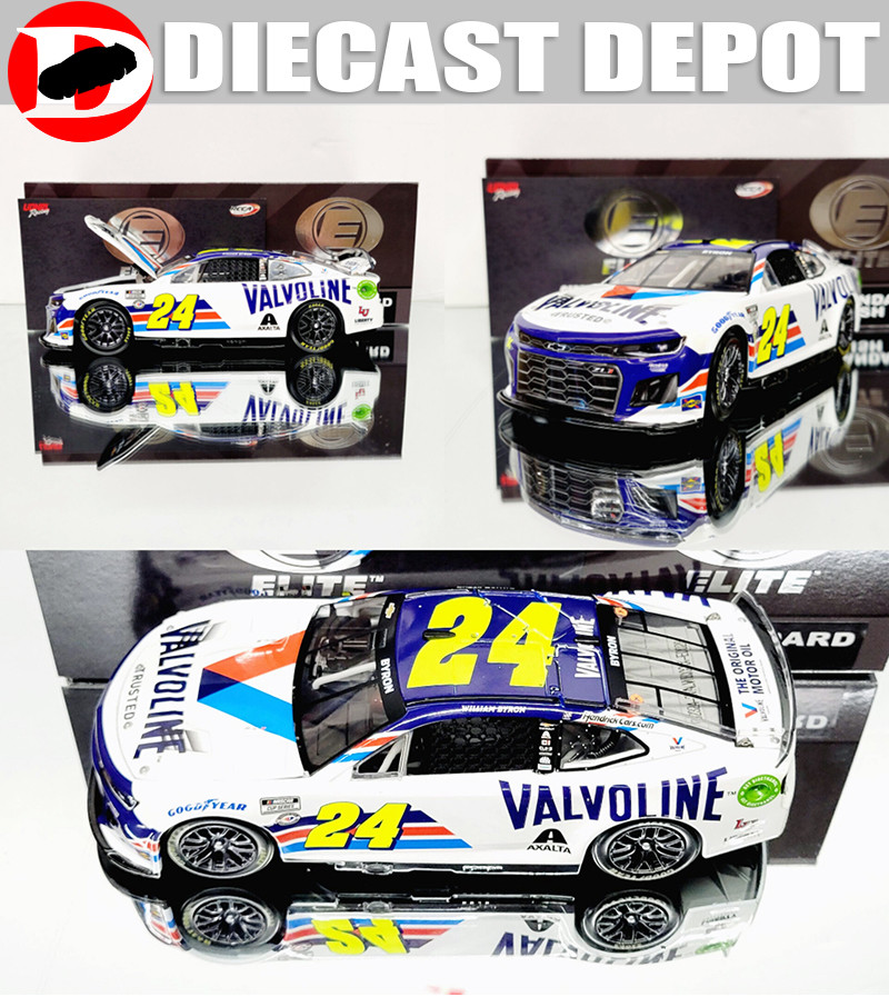 WILLIAM BYRON 2023 VALVOLINE #24 CAMARO 1/24 ELITE SERIES