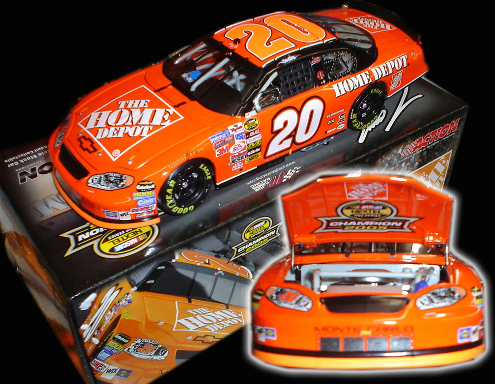 TONY STEWART 2005 HOME DEPOT CHAMPIONSHIP 1/24 RCCA CLUB