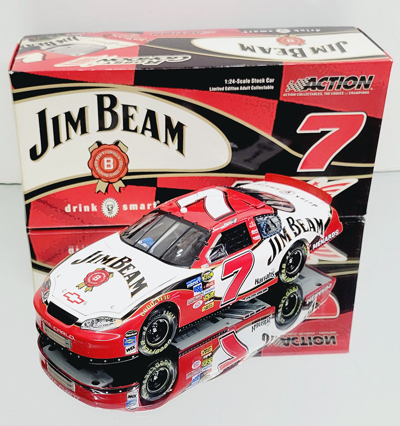 ROBBY GORDON 2005 JIM BEAM 1/24 RCCA CLUB CAR DIECAST